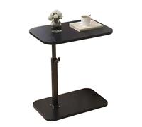 Table D'appoint En Forme De C - Extrémité Rotative À 360°, Table De Canapé Pivotante Réglable En Hauteur | Tables D'appoint Pour Petits Espaces, Côté Canapé | Pour Canāpé , De Canāpé Pour Salon,