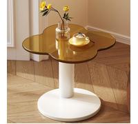Table d'appoint en forme de fleur, salon ou chambre à coucher, petite table basse, moderne et minimaliste (table d'appoint - petit)