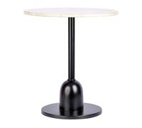 Table d'Appoint en Marbre "Gordon" 48cm Blanc