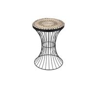 Table d'appoint en métal bohême - diam.