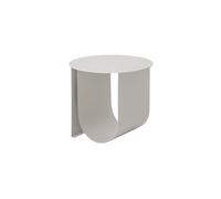 Table d'appoint en métal gris, avec rangement - Bloomingville, Cher - 43x43x38 cm