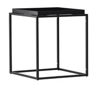 Table d'Appoint en Métal "Porto Alegre" 51cm Noir