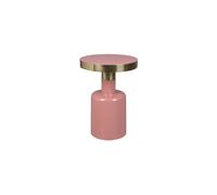GLAM - Table d'appoint ronde rose Rose