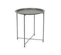 Table d'Appoint en Métal "Sienna" 50cm Vert Olive