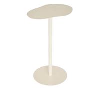 Atmosphera Table d'appoint Sora en métal 33x24x50 cm beige