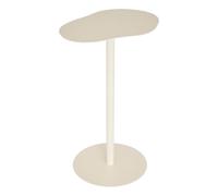 Atmosphera Table d'appoint Sora en métal 33x24x50 cm beige