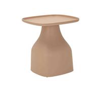 Table d'appoint en plastique Gea 48 x 48 x 50 cm rose.