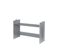 Table D'appoint et Étagère à Chaussures Lager Row en Aluminium