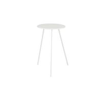Table d'appoint extérieure Mica Decorations Seatle Blanc Fer H58xl38xL38cm