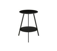 Table d'appoint extérieure Mica Decorations Seatle Noir Fer H58xl46xL46cm