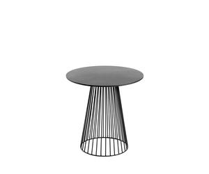 Table D'appoint Garbo, Noir Moyenne