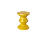 Table d'appoint jaune Zig Zag