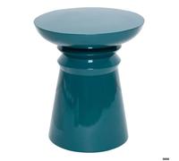 Table d'appoint Jaya ronde D.38cm bleu - Atmosphera Créateur d'intérieur