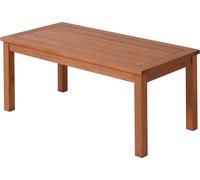 Table d'appoint LANSING, eucalyptus huilé - env. 90 x 44 x 40,7 cm - Table en bois