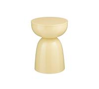 Table d'appoint Mica Decorations Elliott Beige Fer H45xl32xL32cm