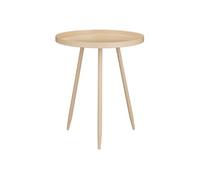 Table d'appoint Mica Decorations Flores Beige Fer H49xl42xL42cm