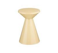 Table d'appoint Mica Decorations Jim Beige Fer H45xl30.5xL30.5cm