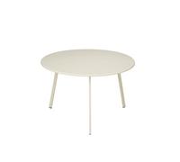 Table d'appoint Mica Decorations Seatle Crème Fer H38xl60.5xL60.5cm