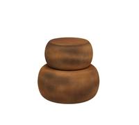 Table d'appoint Mica Decorations Zea Brun Fer H37xl43xL43cm