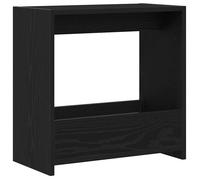 Table d'appoint vidaXL en chêne noir 50x26x50 cm en bois d'ingénierie