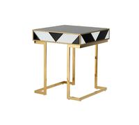 Table d'appoint Monaco Mirror 50,8 x 50,8 x 58,5 cm