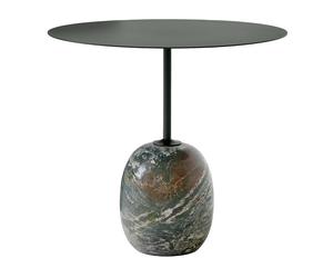 Table d'appoint plateau acier rond Lato LN8 H x Ø 50x40cm