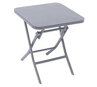 Table d'appoint Pliante 40x40 Greensboro Quartz Hespéride - Gris Clair, JJ171050G
