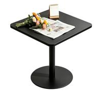 Table d'appoint pour canapé table de chevet à manger, table de bar carrée | Table de cocktail étanche pour bistro, pub, restaurants, cafés, patio(70x70x73cm)