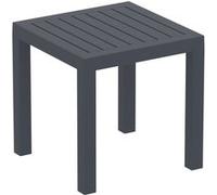 CLP Trading GmbH Table d'appoint Ocean Table d'extérieur résistante aux intempéries Gris foncé