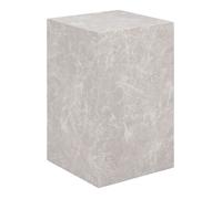 Table d'appoint Prague effet marbre beige 30x30x50 cm - Réf. VK8681847493860