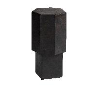 Table d'appoint Quartz H 50cm x Ø 25cm