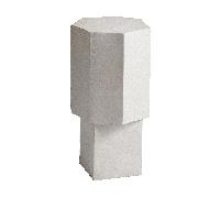 Table d'appoint Quartz H 50cm x Ø 25cm