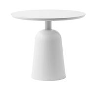 Normann Copenhagen Table réglable Turn Ø55 cm Gris chaud