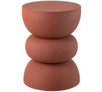 Paris prix Table d'appoint métal ronde - Rouille