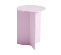 Table d'appoint ronde en bois Slit H47cm HxØ 47x35cm
