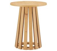Table d'appoint ronde style scandinave LIV Marron