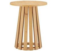 Happy Garden Table d'appoint LIV scandinave ronde plateau 45 cm supporte jusqu'à 100 kg Marron