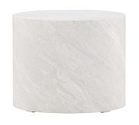 Table d'Appoint Ronde "York" 50cm Gris