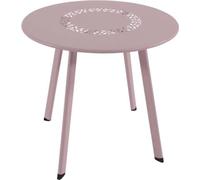 Table d'appoint - Rose - Ø45x40 cm - Acier