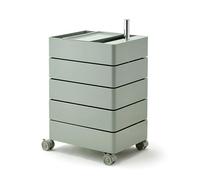 Table d'appoint rotative mobile avec rangement, mini table basse mobile pour salon, chambre à coucher, canapé, dortoir