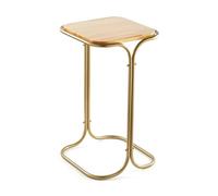 Table d'appoint Shb-001-C or naturel 30 x 30 x h52cm