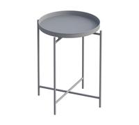 Table d'appoint Shb-007-C gris 46 x 46 x h56cm