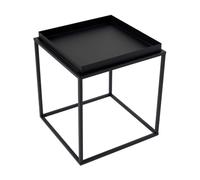 Table d'appoint Shb-018 noir 45 x 52 x h45cm