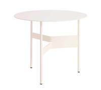 HAY Table d'appoint Shim coffee table Ø54 cm Eggshell