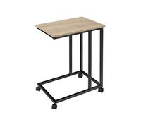 Table d'appoint style industriel Bois clair industriel, Chêne Sonoma