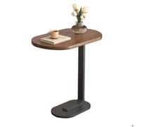 Table d'appoint,Table à Café pour Salon Chambre Couloir Petit Espace,Solide et Stable Table de Complement-Noir 30x45x60cm
