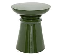 Table d'appoint totem Jaya métal vert D38cm - Atmosphera Créateur d'intérieur