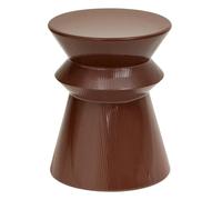 Table d'appoint Maya ronde D.35,5cm marron - Atmosphera Créateur d'intérieur