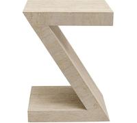 Table d'appoint Travertino Z Kare Design