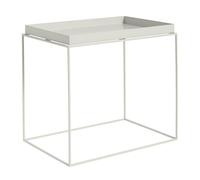 HAY Table basse Tray 60×54×40 cm Gris chaud Grande